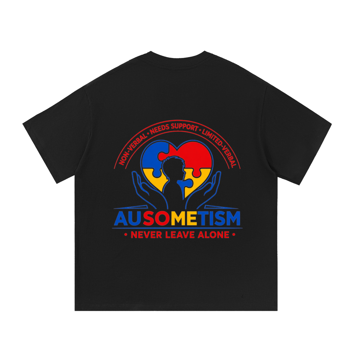 The Ausometism Safety tool for youth and adults Double Sided in BLACK