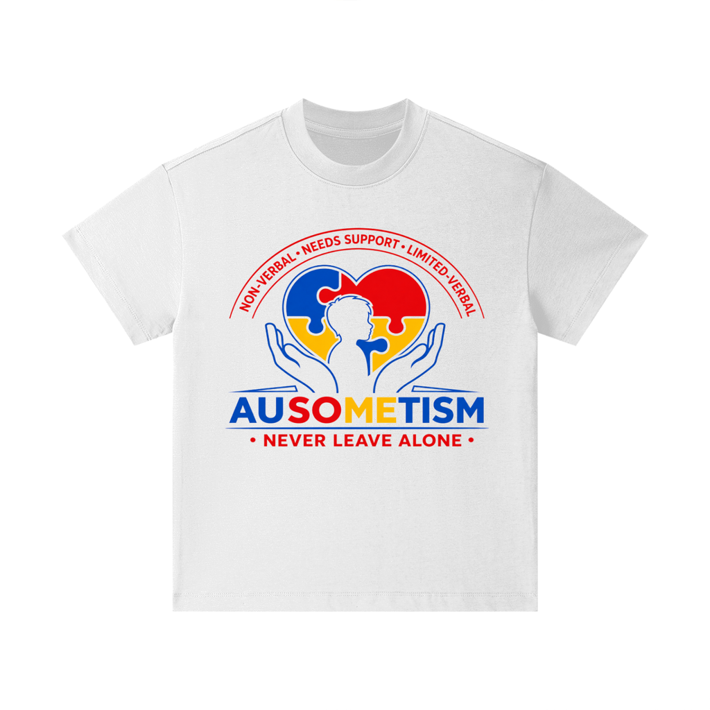 The Ausometism Safety tool for kids youth in WHITE double sided