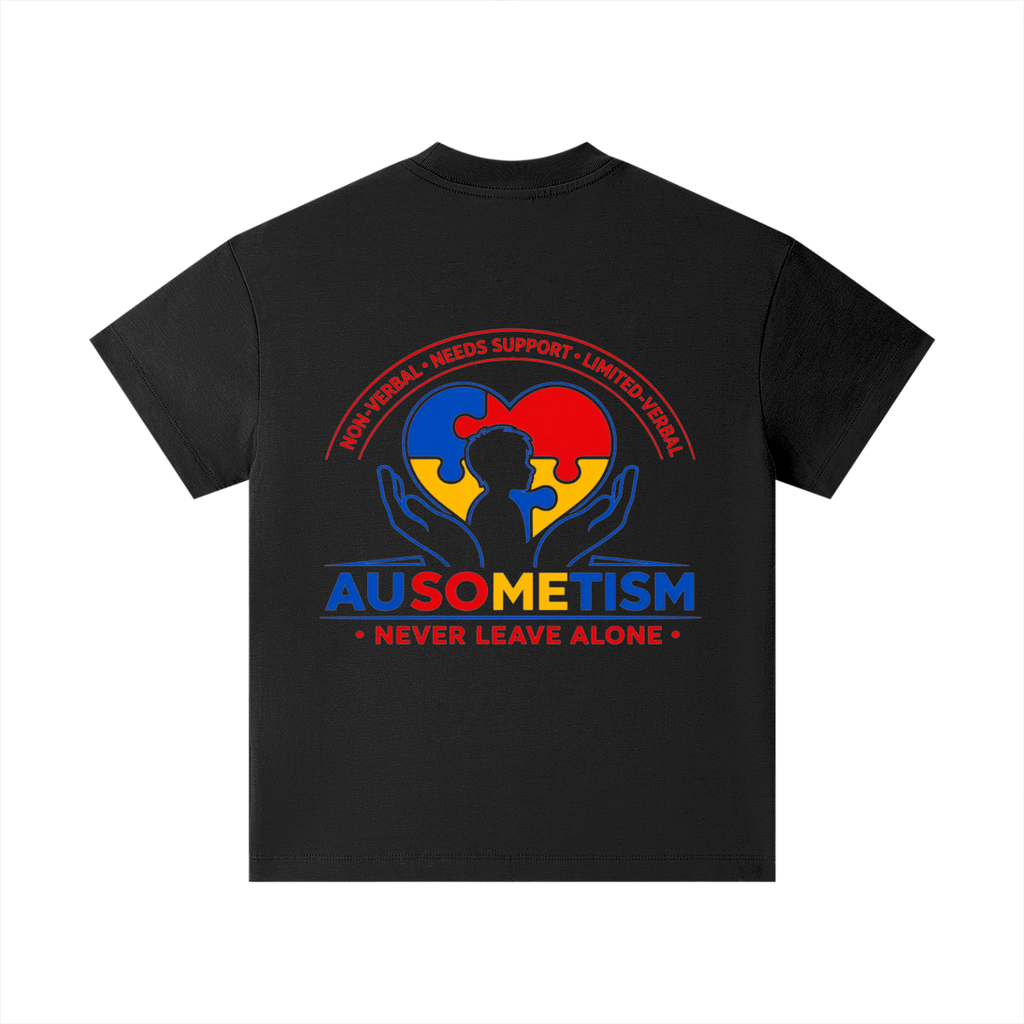 The Ausometism Safety tool for kids and youth Double Sided in BLACK